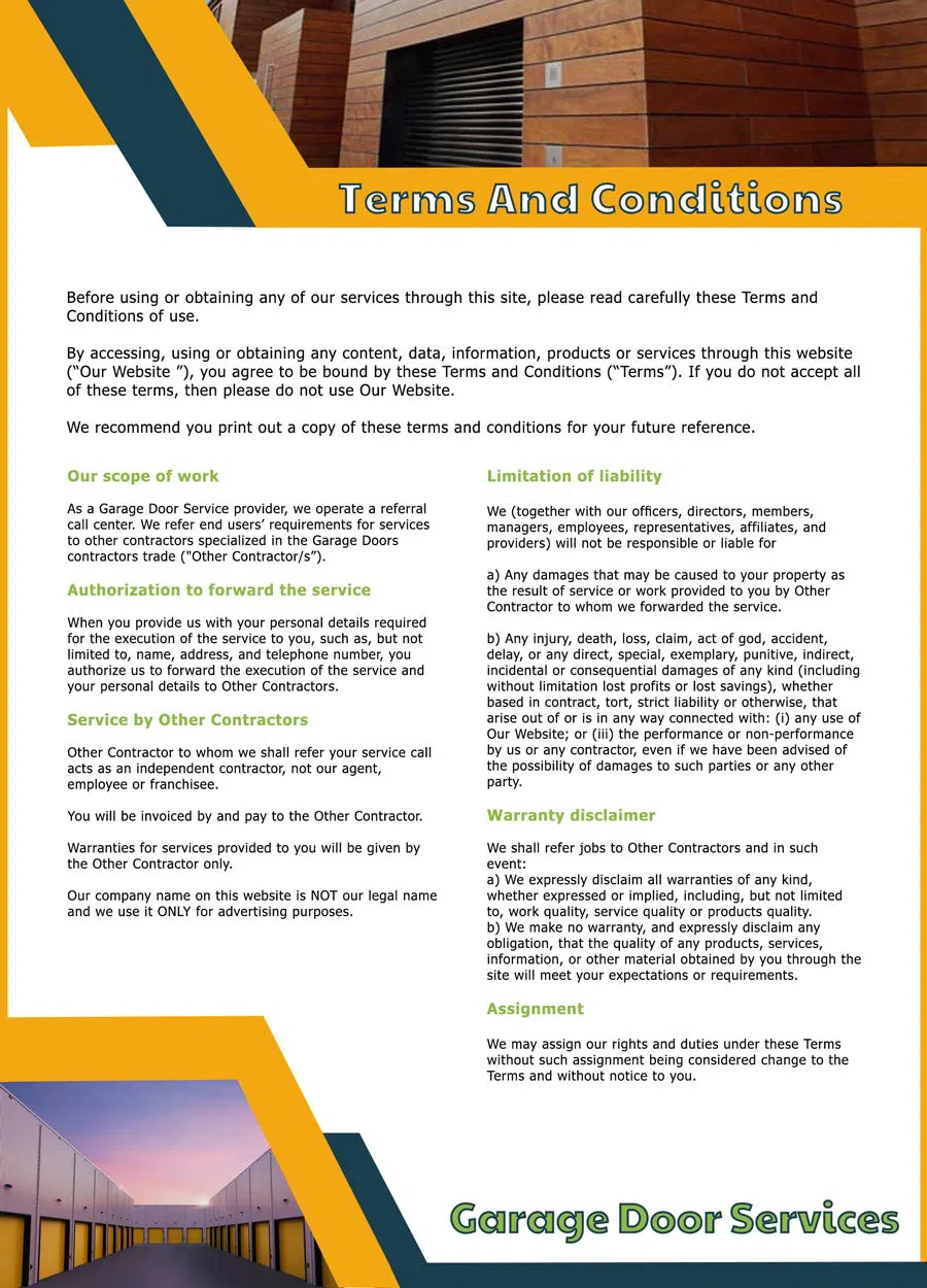 Washington Garage Door Shop Washington, DC 202-552-6616